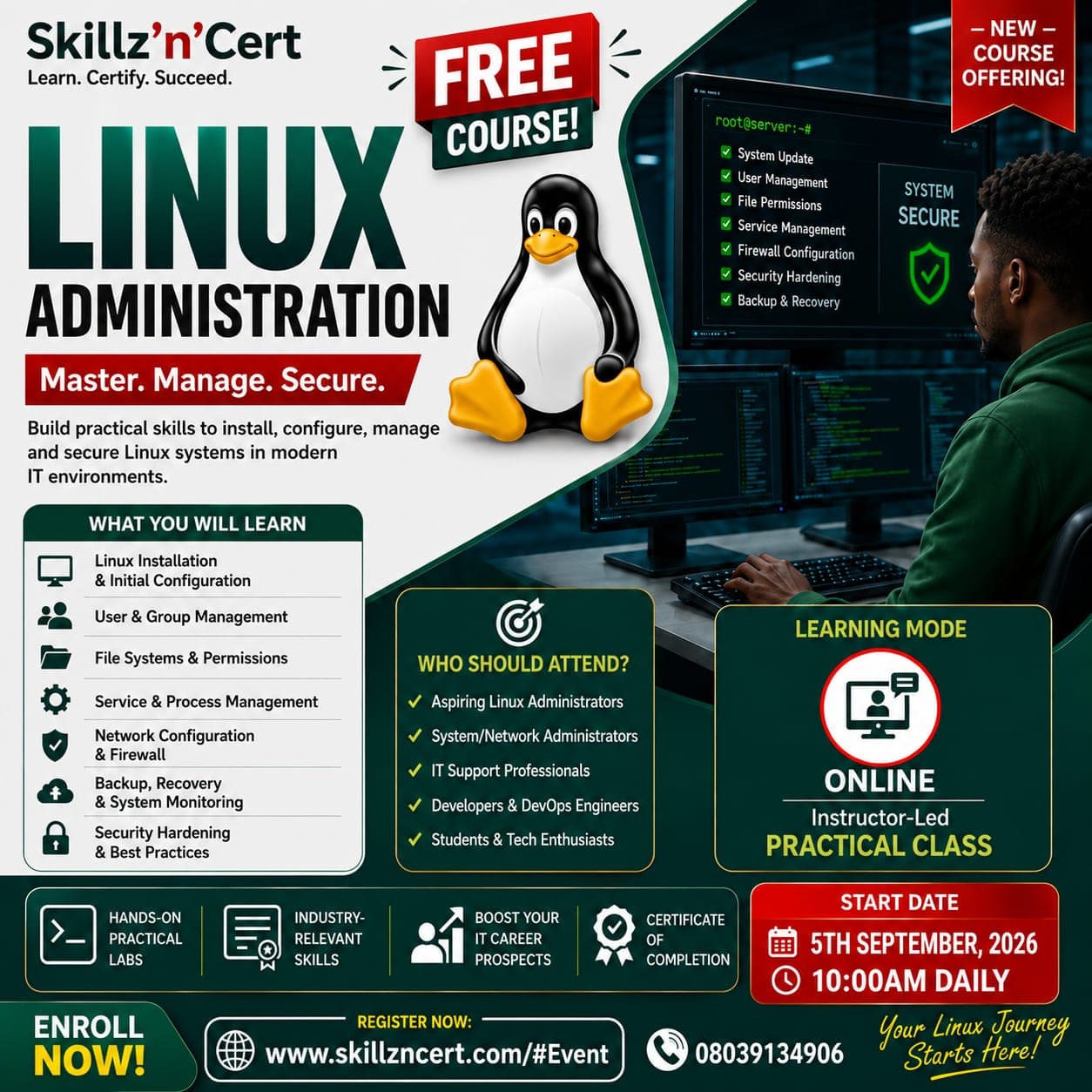 Linux Administration Training